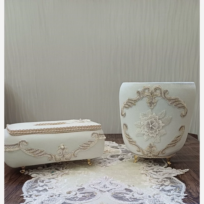 سطل آشغال و جادستمال کاغذی