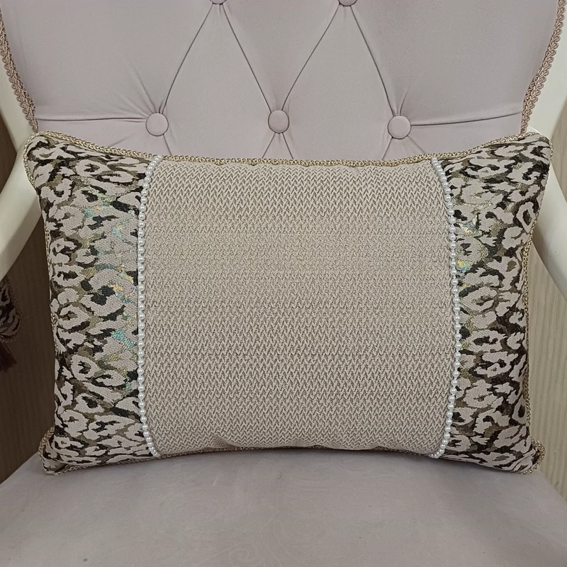 کاور کوسن مخمل مستطیل ترکیبی خاتون طرحدار