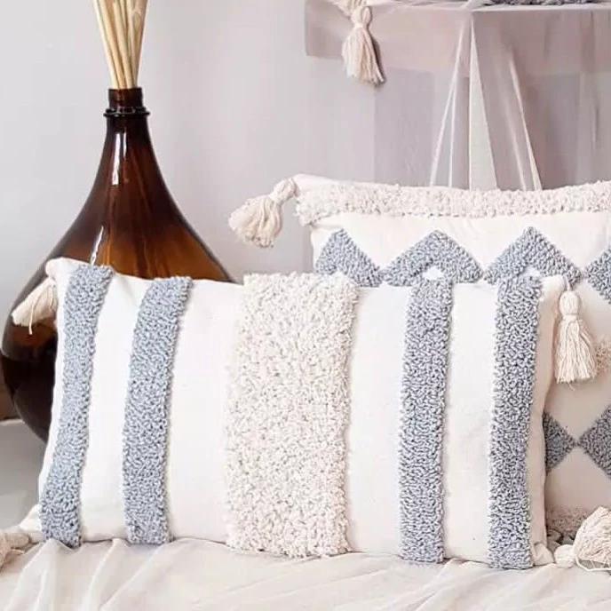 کاور کوسن پانچ دوزی مستطیل