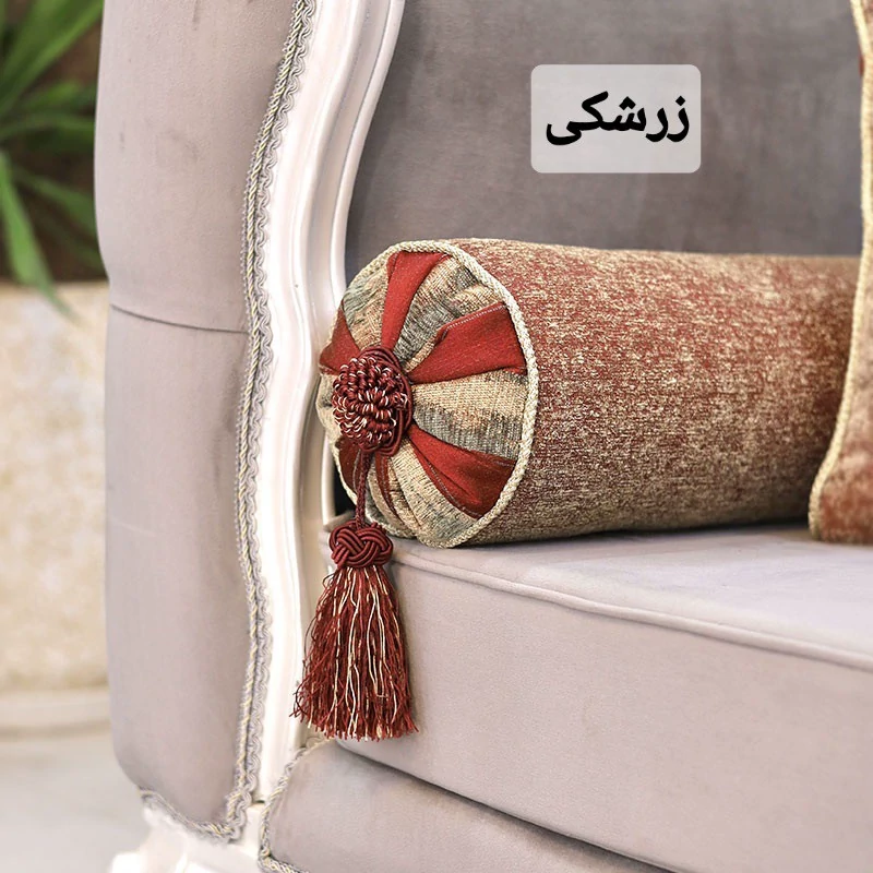 کوسن استوانه ای طرح خاتون