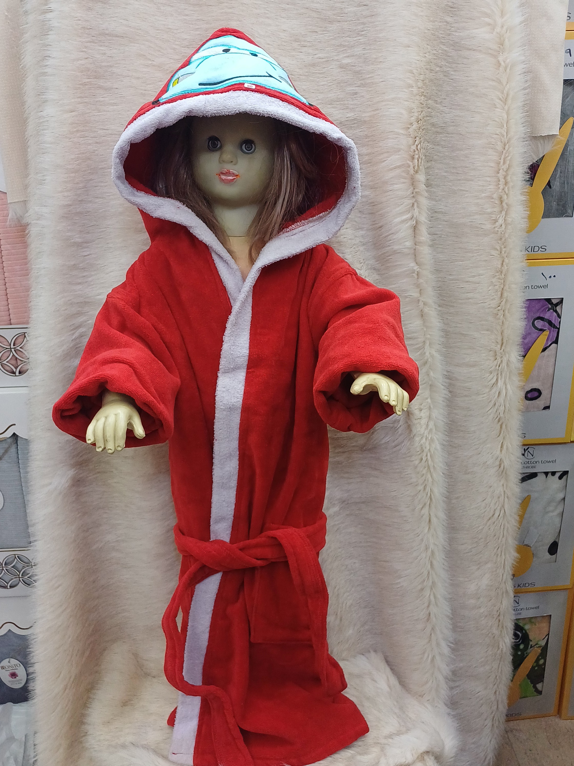 حوله تنپوش تکه دوزی مناسب 7 تا 9 سال