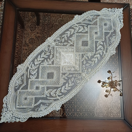 ست سه تکه رومیزی ترک مدل ترنج