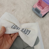 ست سیسمونی نوزادی پسرانه 4 تیکه طرح خرس رنگ توسی با جعبه مارک lovi baby