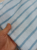 حوله استخری نانو میکروفایبر راه راه وارداتی ۷۰×۱۴۰ سانتیمتر جذب بالا بدون پرز
