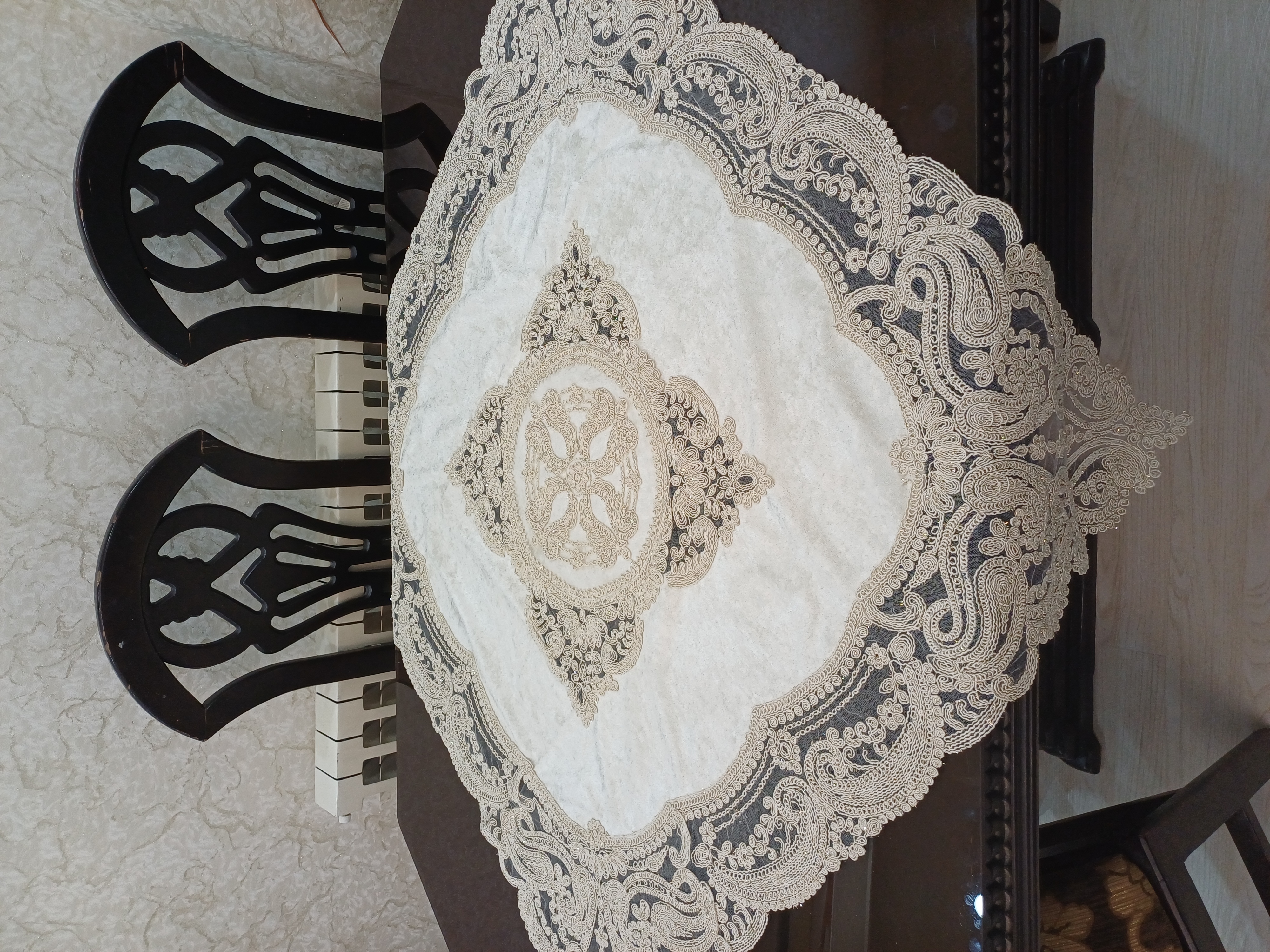 رومیزی مربع رومیزی خاطره ترک